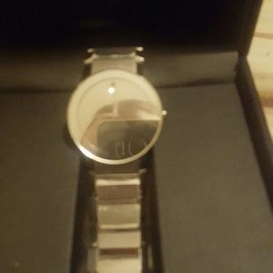 Movado Mens sapphire watch